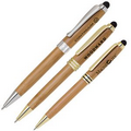 Eco Friendly Bamboo Pen w/ Stylus